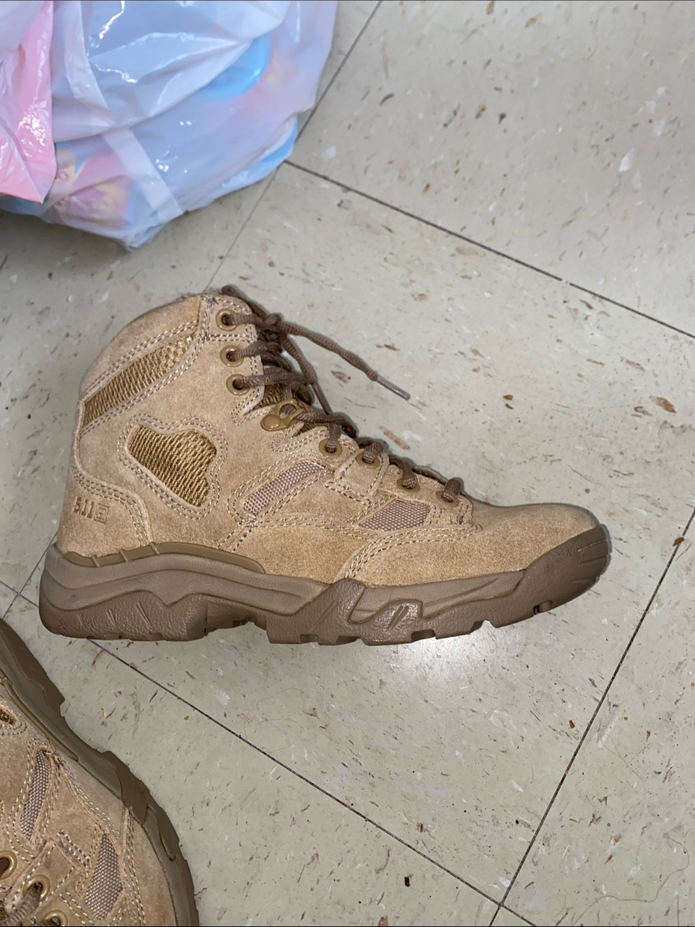 Tan Tactical Hiking Boot - 5.11 Style